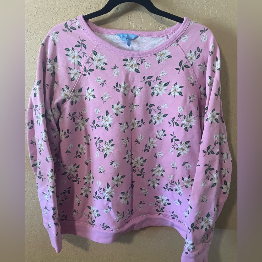 Draper James Floral Sweater